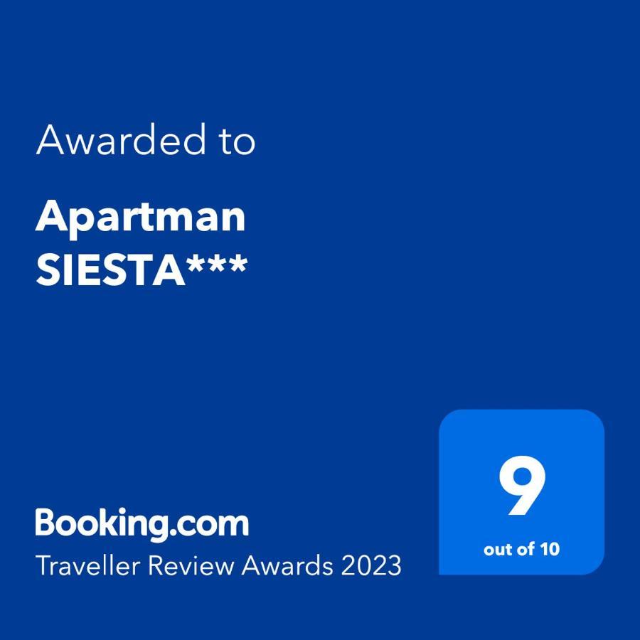 Apartman Siesta*** Lipótszentmiklós Kültér fotó